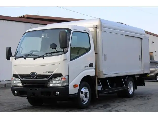 日野 デュトロ 小型 アルミバン ボトルカー サイドドア の中古トラック【車両No.172740】