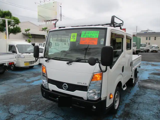日産 アトラス 小型 平ボディ Wキャブ CBF-SQ2F24 の中古トラック【車両No.172802】