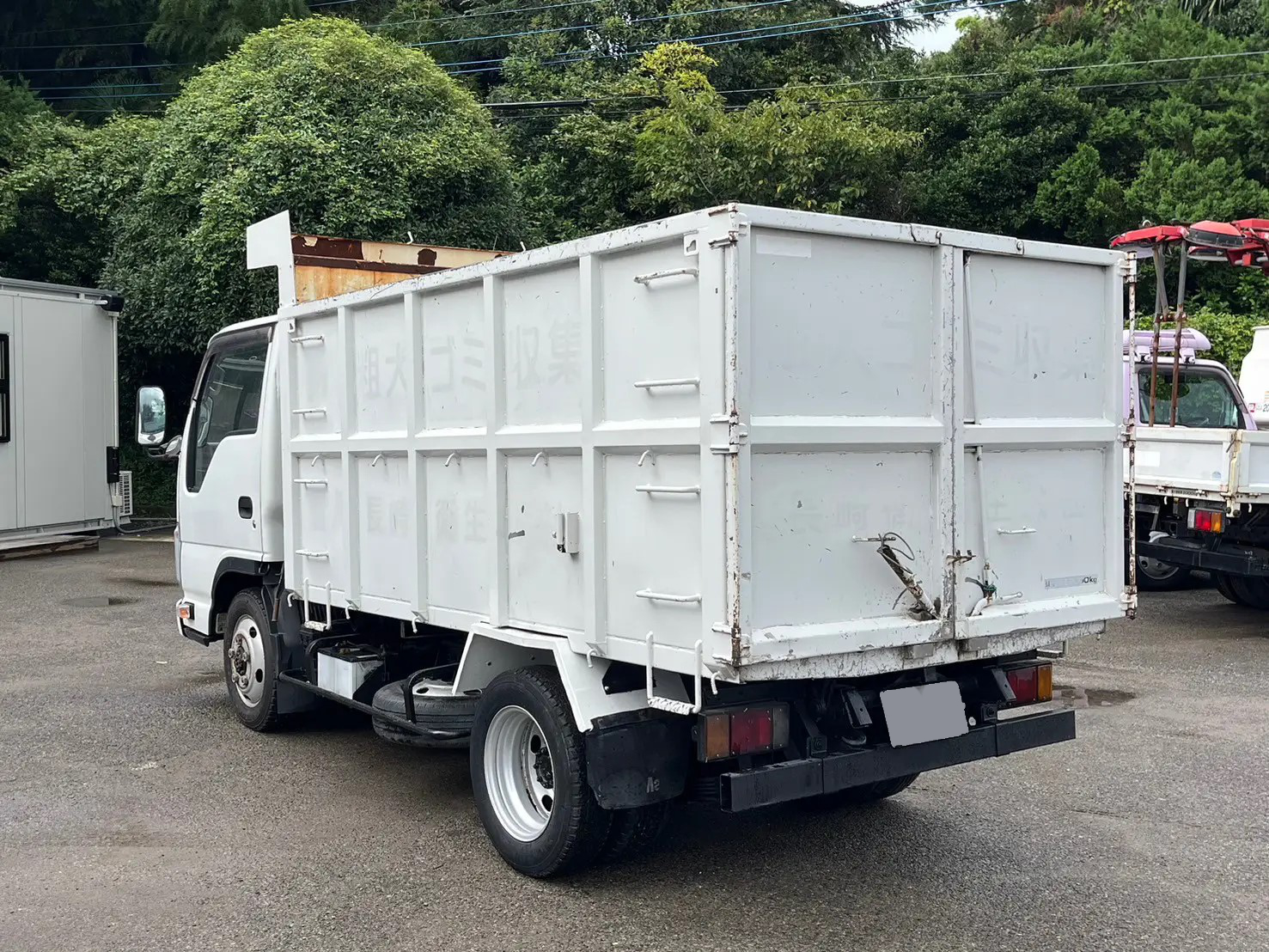 いすゞ エルフ 小型 ダンプ 土砂禁 ステンレス張り｜画像4