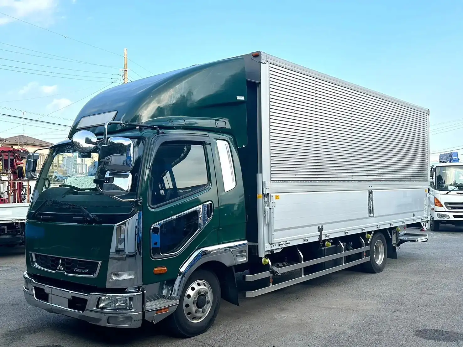 三菱 ファイター 中型/増トン ウイング パワーゲート エアサス の中古トラック【車両No.172824】