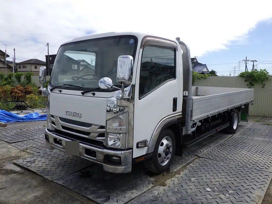 いすゞ エルフ 小型 平ボディ アルミブロック TPG-NPR85AR の中古トラック【車両No.172930】