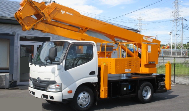 日野 デュトロ 小型 高所・建柱車 高所作業車 TKG-XZU600E｜画像1