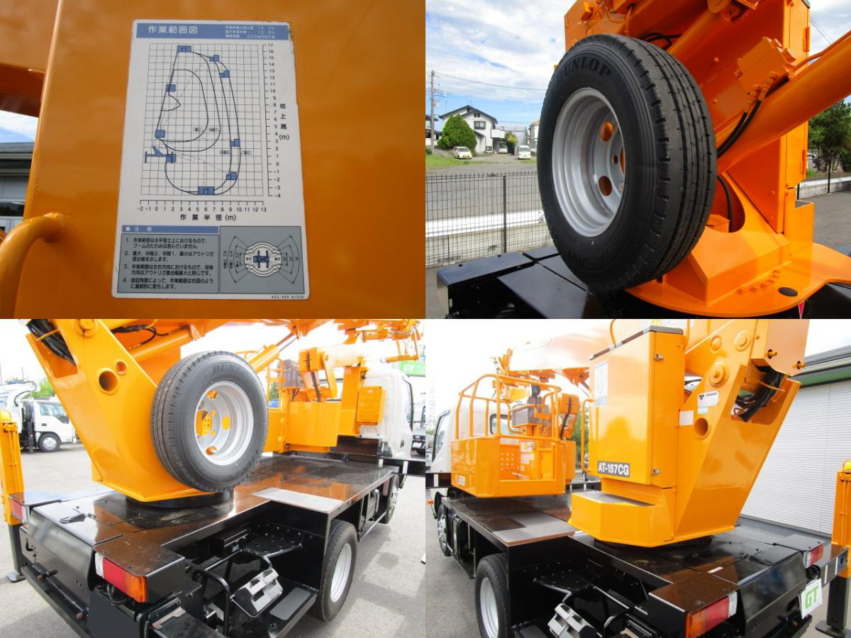 日野 デュトロ 小型 高所・建柱車 高所作業車 TKG-XZU600Eの中古トラック画像14