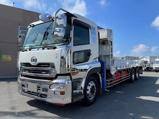 日産UD クオン 大型 クレーン付 エアサス 4段 の中古トラック【車両No.172762】