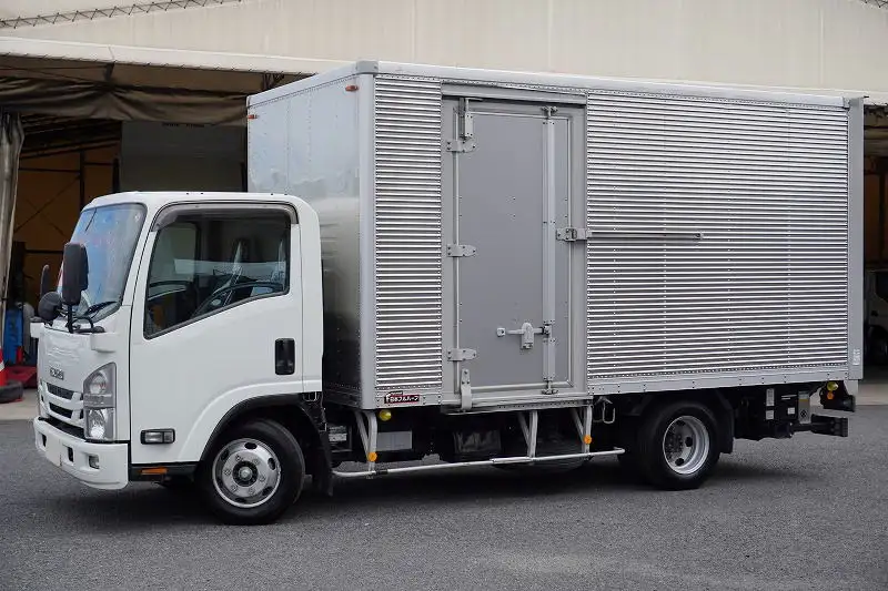 いすゞ エルフ 小型 アルミバン パワーゲート サイドドア の中古トラック【車両No.173096】