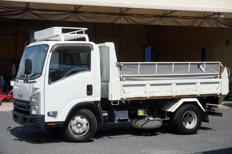 いすゞ エルフ 小型 ダンプ ローダー 強化 の中古トラック【車両No.173092】