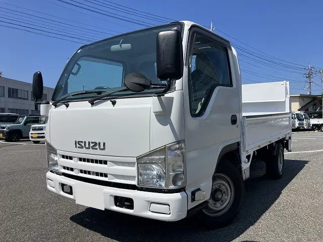 いすゞ エルフ 小型 平ボディ パワーゲート 床鉄板 の中古トラック【車両No.173174】