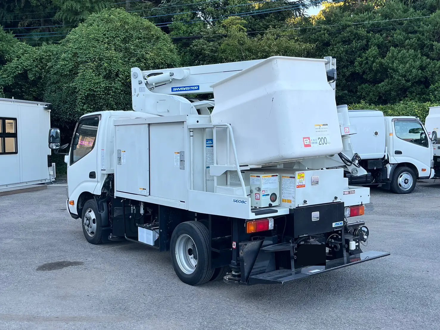 日野 デュトロ 小型 高所・建柱車 高所作業車 電工仕様｜画像4