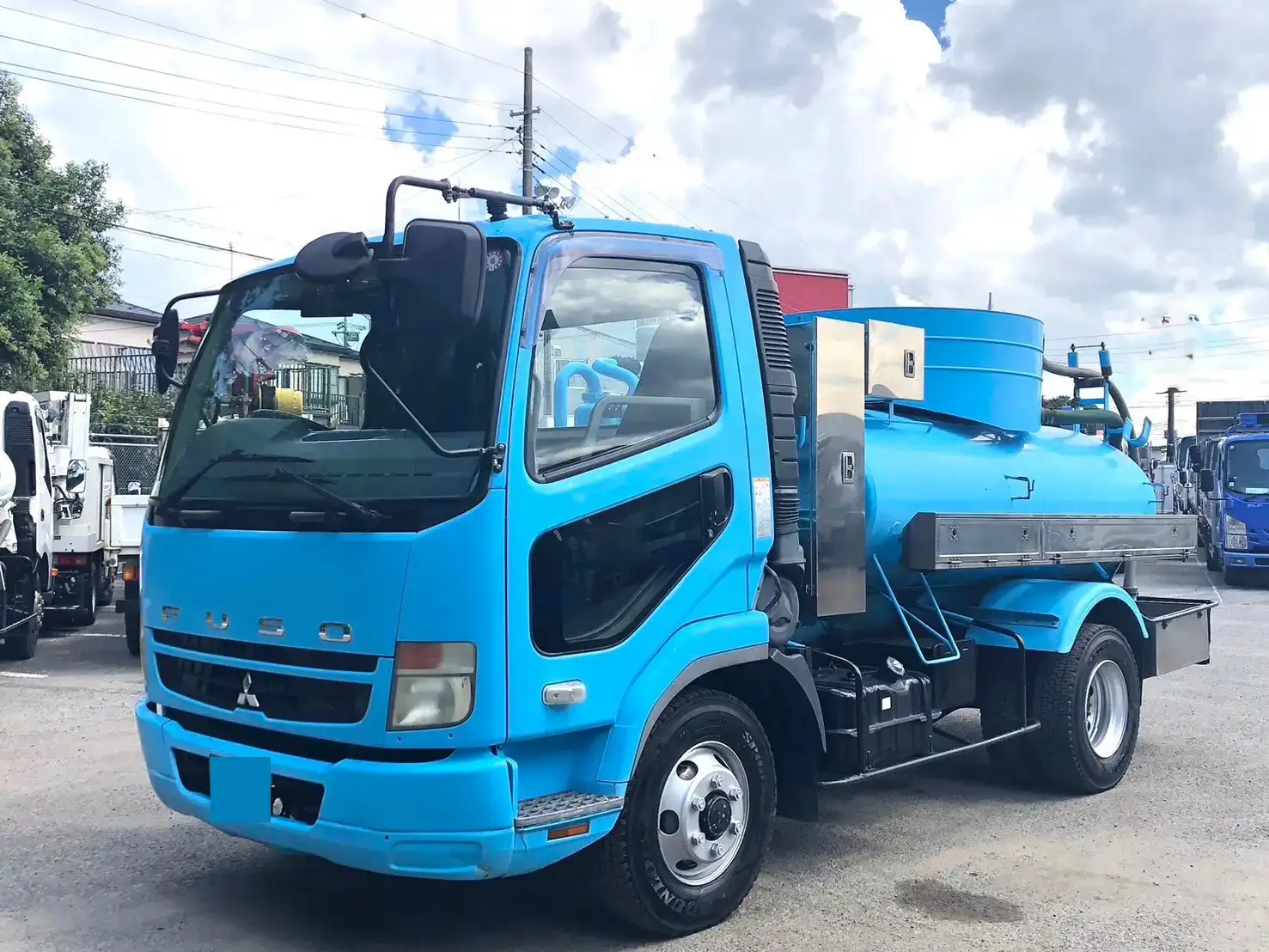 三菱 ファイター 中型/増トン タンク車 バキューム PDG-FK71R の中古トラック【車両No.173234】