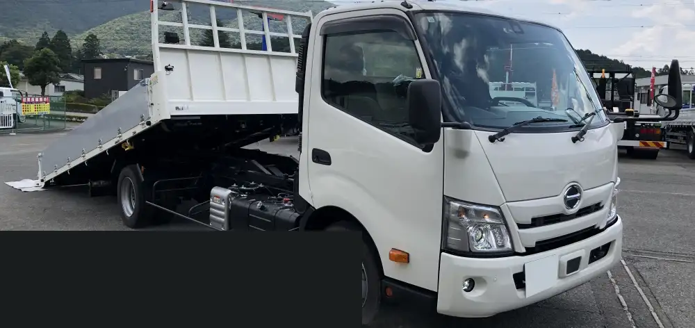 日野 デュトロ 小型 車両重機運搬 ラジコン ウインチ の中古トラック【車両No.173269】
