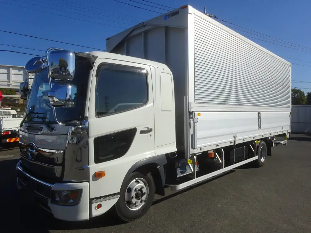 日野 レンジャー 中型/増トン ウイング パワーゲート ベッド の中古トラック【車両No.173281】