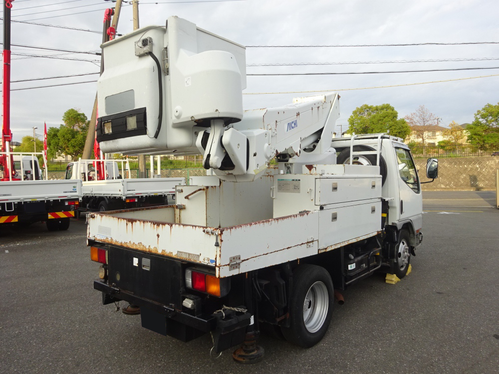 三菱 キャンター 小型 高所・建柱車 高所作業車 電工仕様の中古トラック画像3