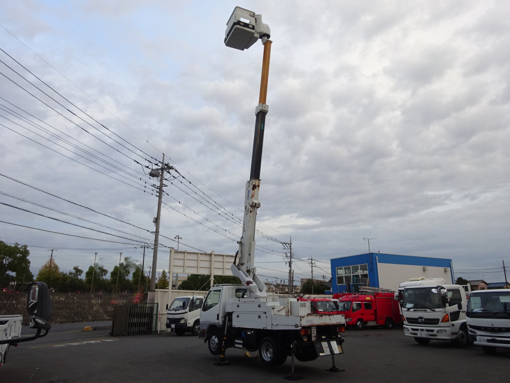 三菱 キャンター 小型 高所・建柱車 高所作業車 電工仕様｜画像4