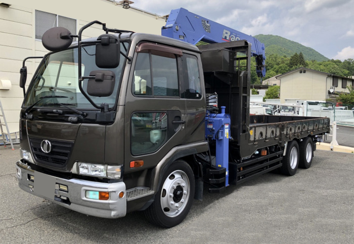 日産UD コンドル 中型/増トン クレーン付き(ユニック) 床鉄板 5段｜画像1