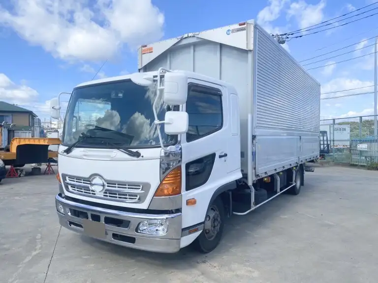 日野 レンジャー 中型/増トン ウイング パワーゲート ベッド の中古トラック【車両No.173327】