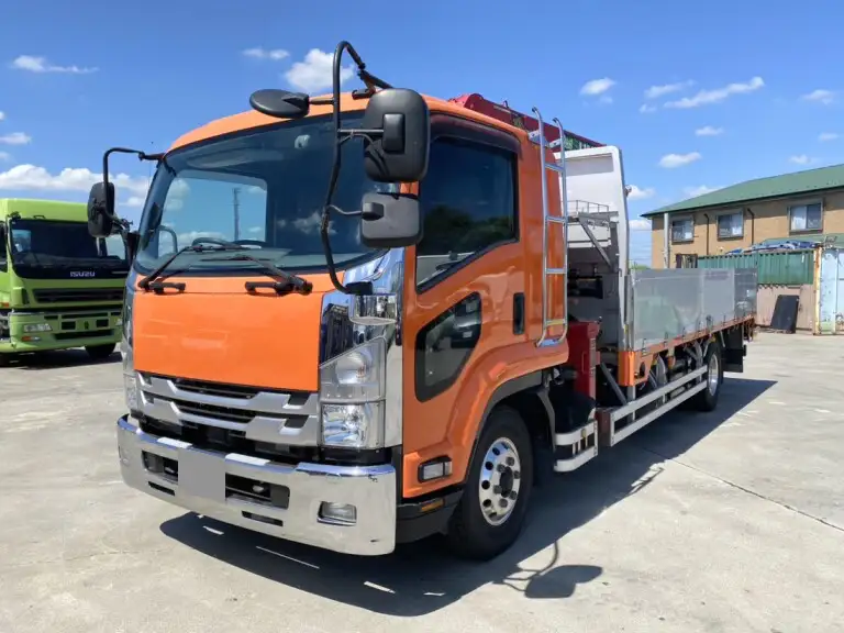 いすゞ フォワード 中型/増トン クレーン付 アルミブロック エアサス の中古トラック【車両No.173328】