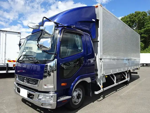 三菱 ファイター 中型/増トン ウイング エアサス ベッド の中古トラック【車両No.173145】