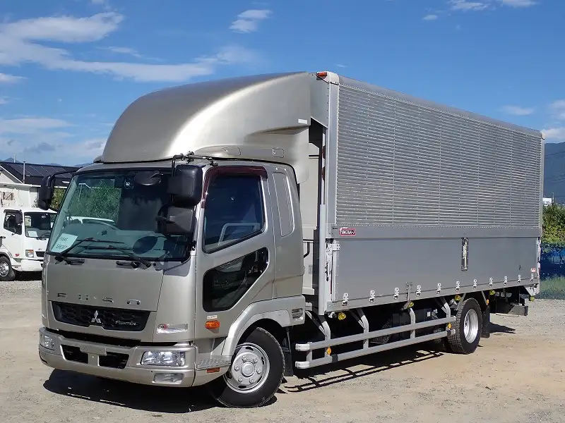 三菱 ファイター 中型/増トン ウイング エアサス ベッド の中古トラック【車両No.173469】