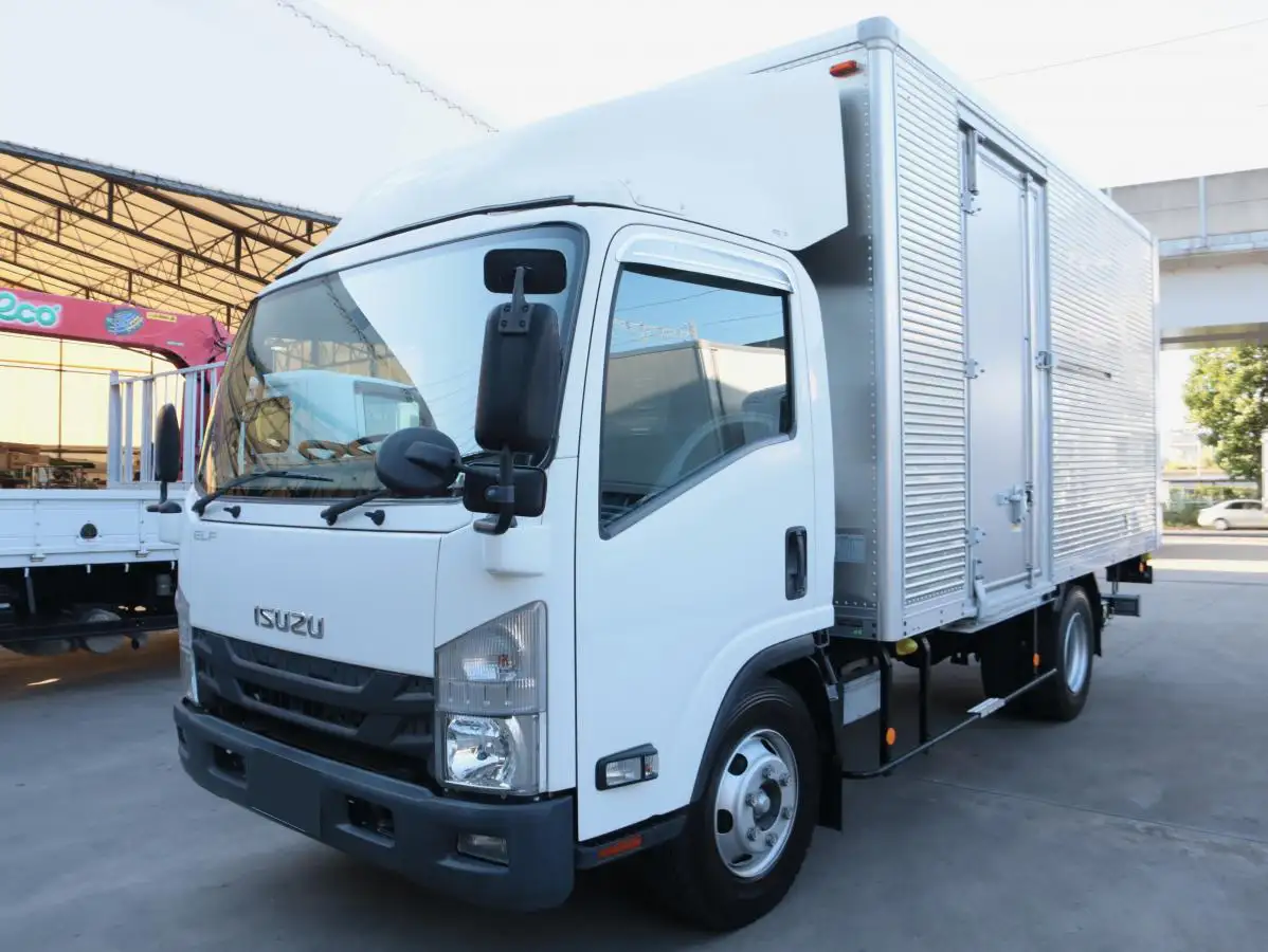 いすゞ エルフ 小型 アルミバン パワーゲート サイドドア の中古トラック【車両No.173400】