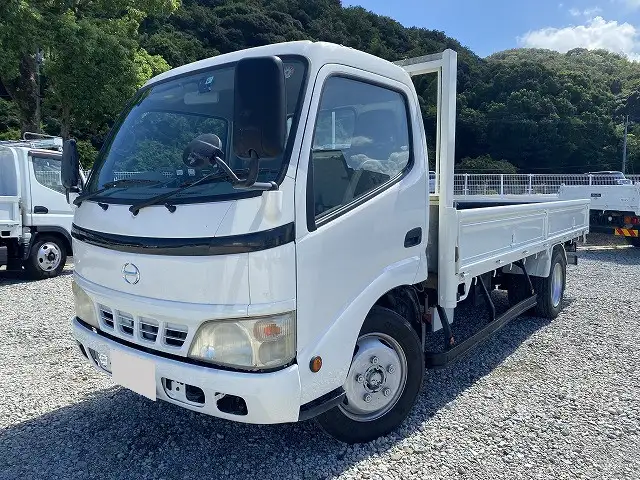 日野 デュトロ 小型 平ボディ 床鉄板 PB-XZU346M の中古トラック【車両No.173633】