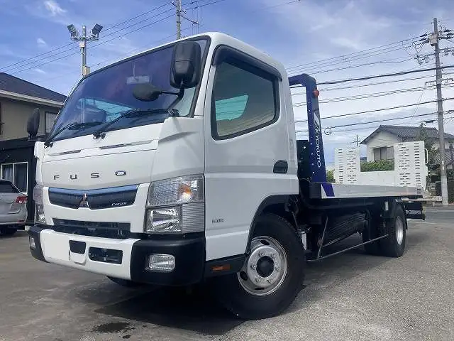 三菱 キャンター 小型 車両重機運搬 ラジコン ウインチ の中古トラック【車両No.173587】