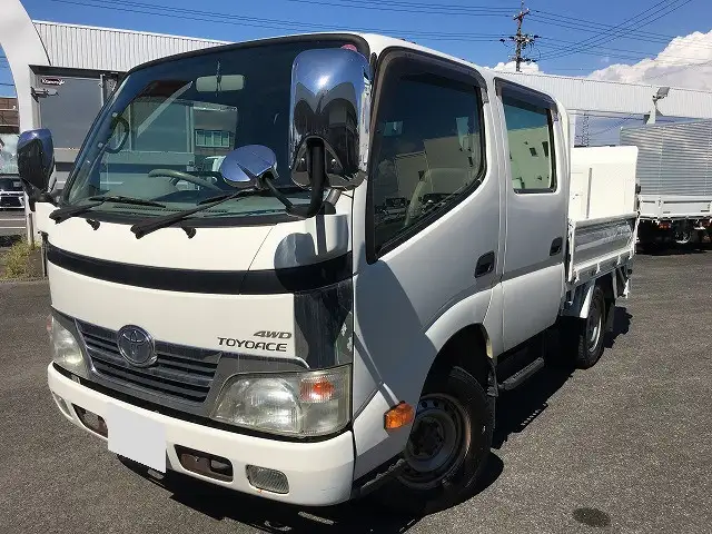 トヨタ トヨエース 小型 平ボディ Wキャブ パワーゲート の中古トラック【車両No.173626】