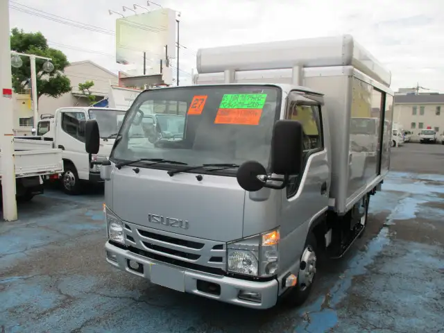 いすゞ エルフ 小型 アルミバン ボトルカー サイドドア の中古トラック【車両No.173560】