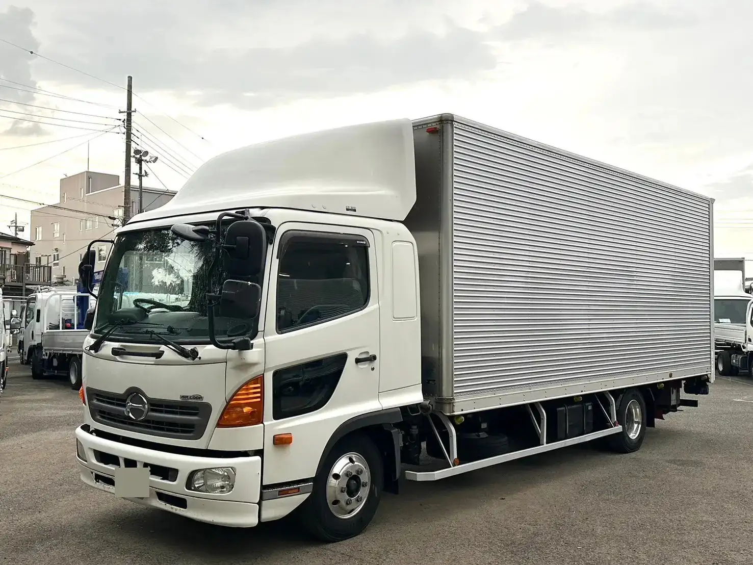 日野 レンジャー 中型/増トン アルミバン パワーゲート エアサス の中古トラック【車両No.173591】