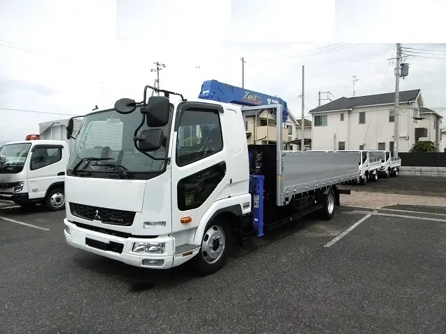 三菱 ファイター 中型/増トン クレーン付 アルミブロック 4段 の中古トラック【車両No.173719】