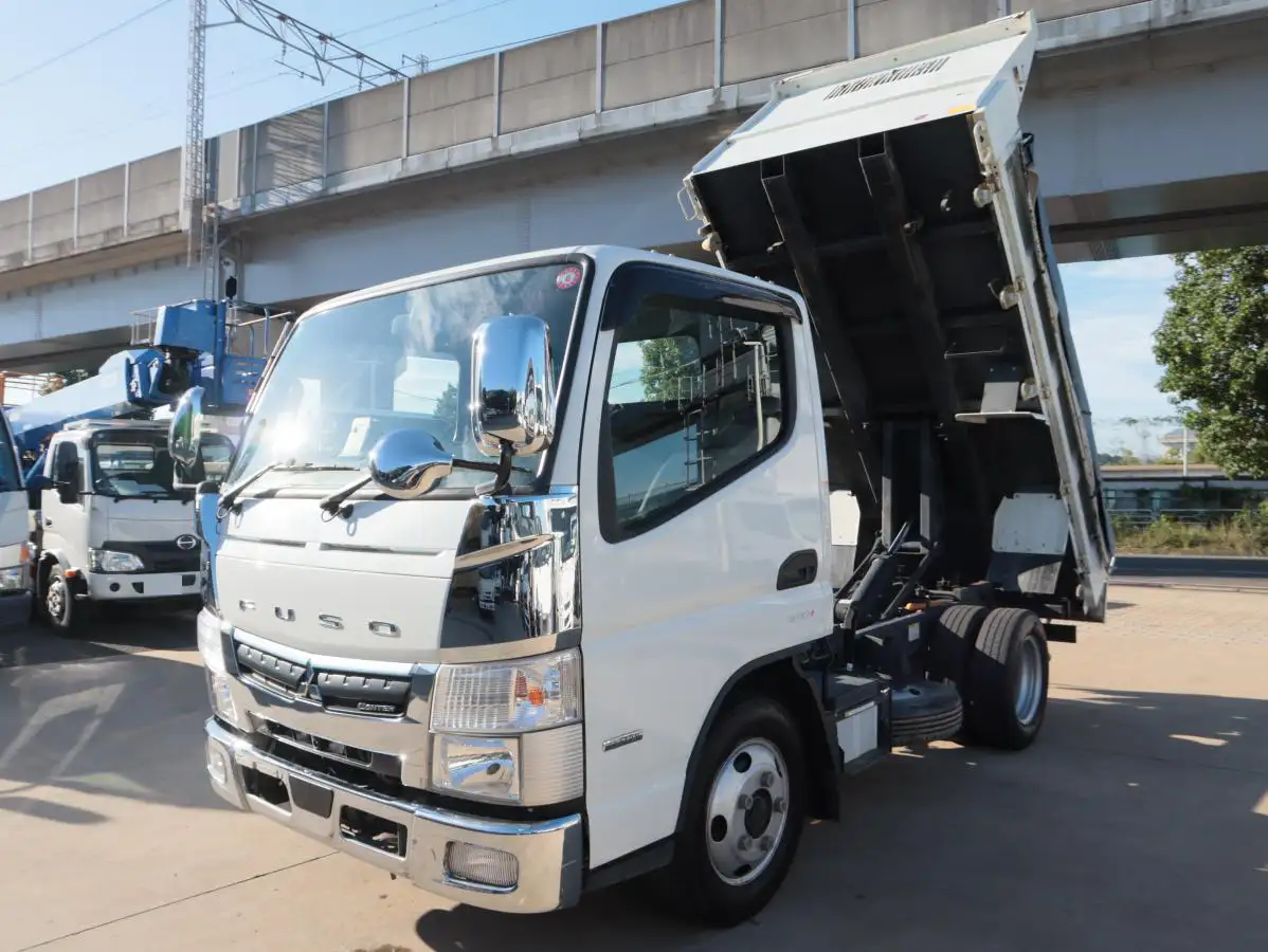 三菱 キャンター 小型 ダンプ 強化 コボレーン の中古トラック【車両No.173838】