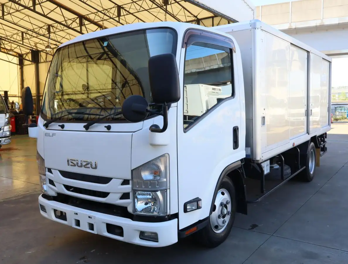 いすゞ エルフ 小型 アルミバン ボトルカー サイドドア の中古トラック【車両No.173870】
