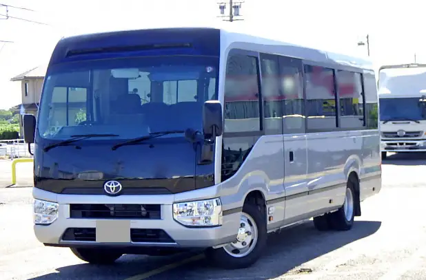 トヨタ コースター 小型 バス マイクロバス SKG-XZB70 の中古トラック【車両No.174003】