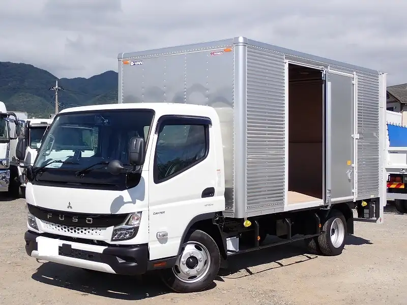 三菱 キャンター 小型 アルミバン パワーゲート サイドドア の中古トラック【車両No.173959】