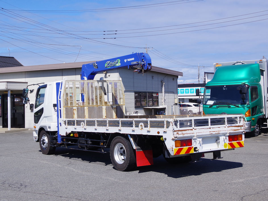 三菱 ファイター 中型/増トン 車両重機運搬 3段クレーン ラジコン｜画像4