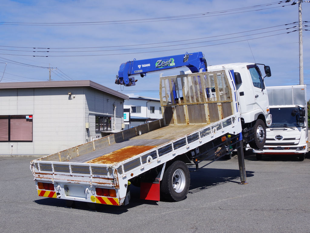 三菱 ファイター 中型/増トン 車両重機運搬 3段クレーン ラジコン｜画像5