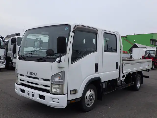 いすゞ エルフ 小型 平ボディ Wキャブ BKG-NPR85AR の中古トラック【車両No.174068】