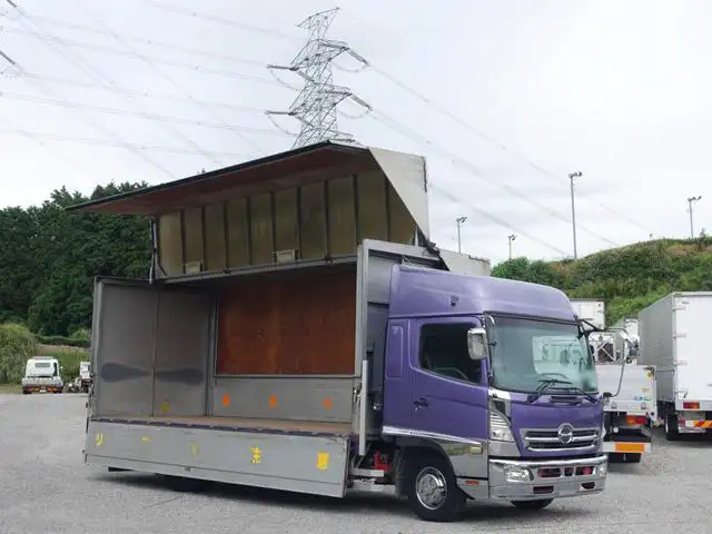 日野 レンジャー 中型/増トン ウイング ベッド BDG-FD7JLWA の中古トラック【車両No.174122】