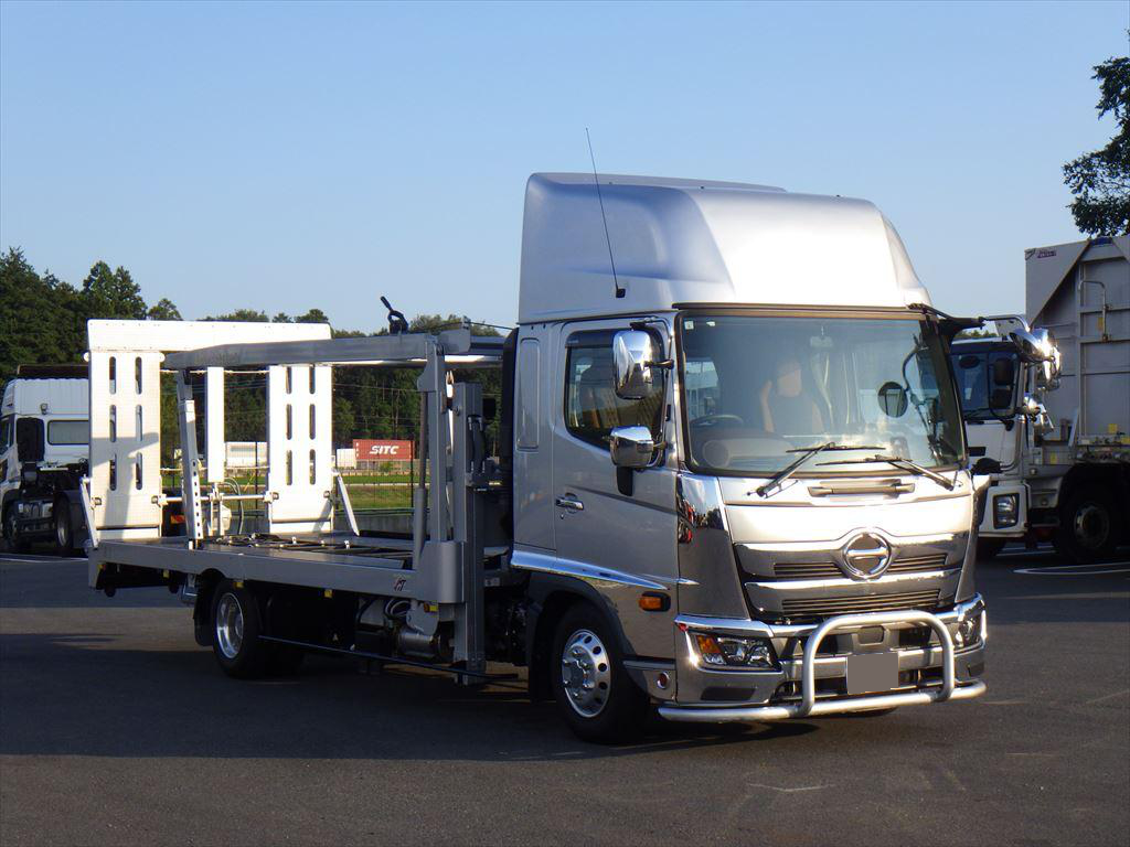 日野 レンジャー 中型/増トン 車両重機運搬 ウインチ エアサスの中古トラック画像2