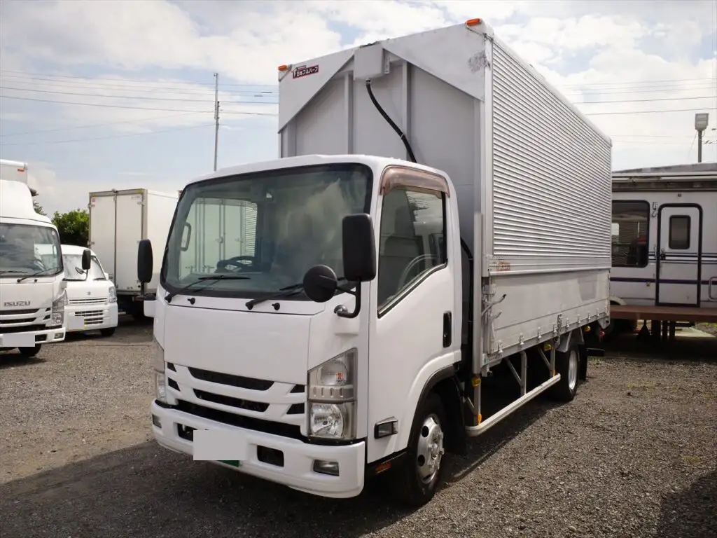 いすゞ エルフ 小型 ウイング パワーゲート TPG-NPR85AN の中古トラック【車両No.174019】