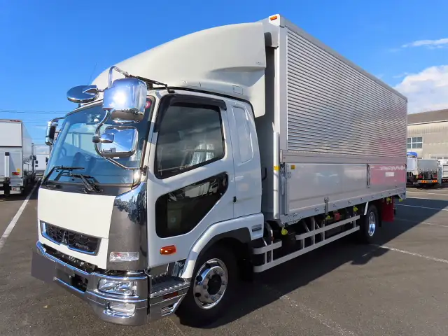三菱 ファイター 中型/増トン ウイング ベッド 2KG-FK65FZ の中古トラック【車両No.173970】