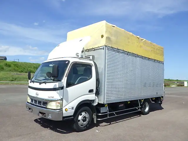 日野 デュトロ 小型 アルミバン オープンバン パワーゲート の中古トラック【車両No.174172】