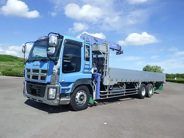 いすゞ ギガ 大型 クレーン付 アルミブロック 4段 の中古トラック【車両No.174171】