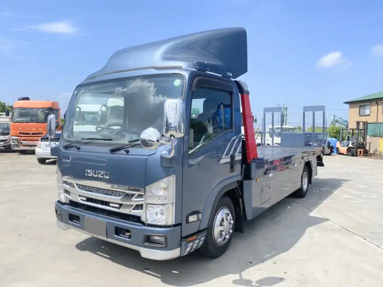 いすゞ エルフ 小型 車両重機運搬 ラジコン ウインチ の中古トラック【車両No.174229】
