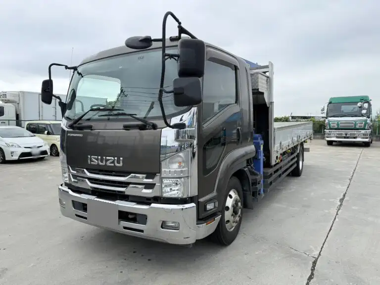 いすゞ フォワード 中型/増トン クレーン付 アルミブロック 4段 の中古トラック【車両No.174232】