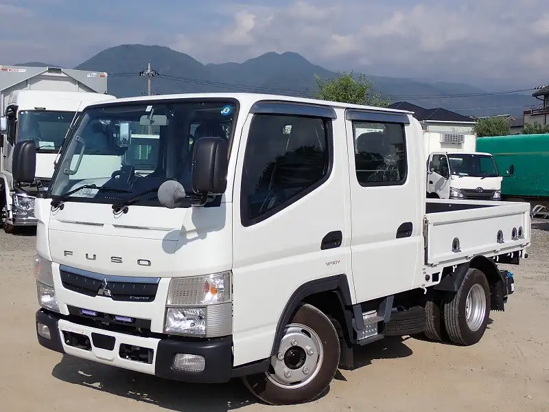 三菱 キャンター 小型 平ボディ Wキャブ 2RG-FBA20 の中古トラック【車両No.174344】
