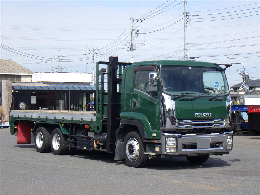 いすゞ フォワード 中型/増トン 車両重機運搬 ウインチ ベッド｜画像2