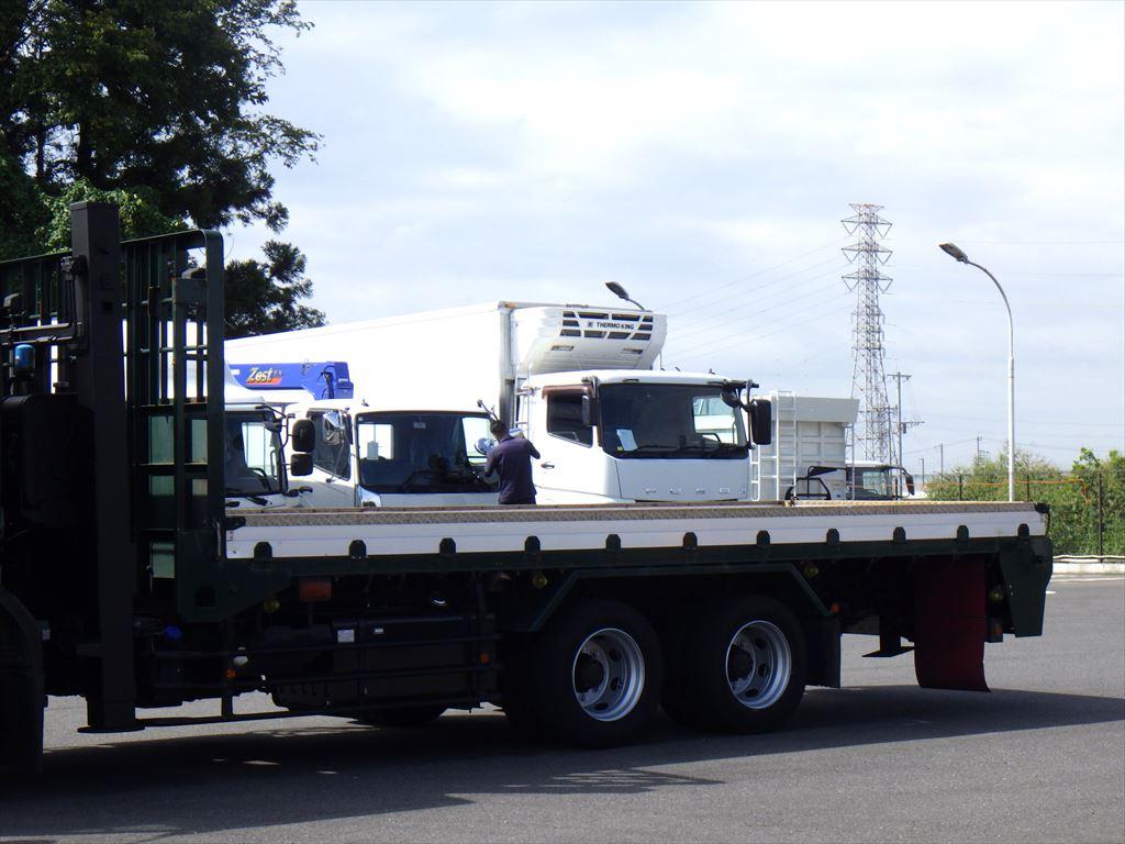 いすゞ フォワード 中型/増トン 車両重機運搬 ウインチ ベッド｜画像6