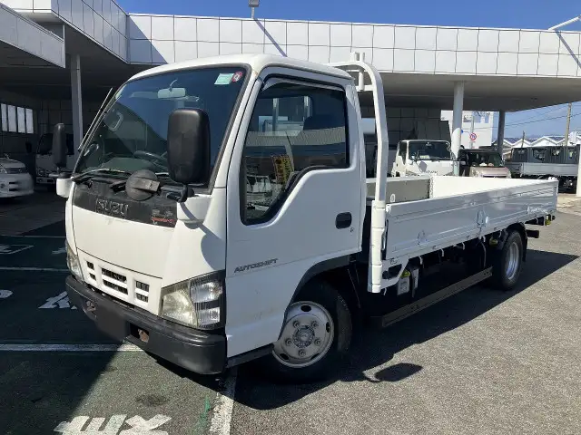 いすゞ エルフ 小型 平ボディ 床鉄板 PB-NKR81AR の中古トラック【車両No.174348】