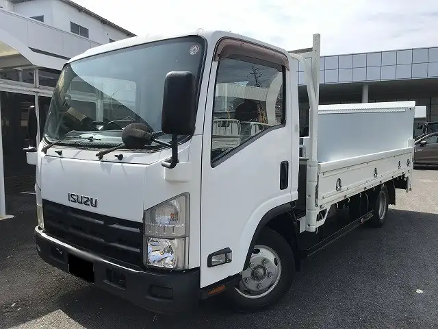 いすゞ エルフ 小型 平ボディ パワーゲート BKG-NPR85AR の中古トラック【車両No.174345】