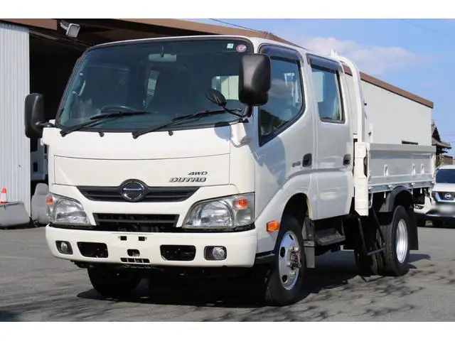 日野 デュトロ 小型 平ボディ Wキャブ  の中古トラック【車両No.174617】